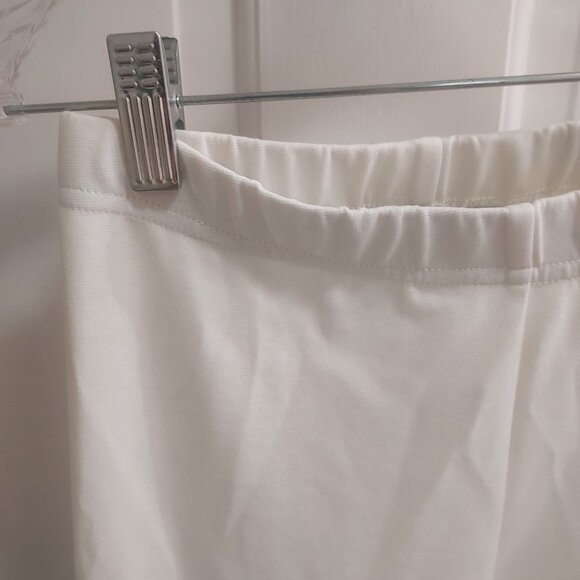 Sleeper The Weekend Chic Feather White Long Sleeve Square Neck Set - Picture 11 of 11